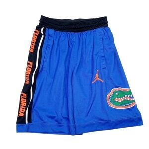 Nike Air Jordan Florida Gators Mens Small Blue Basketball Shorts Jumpman Logo